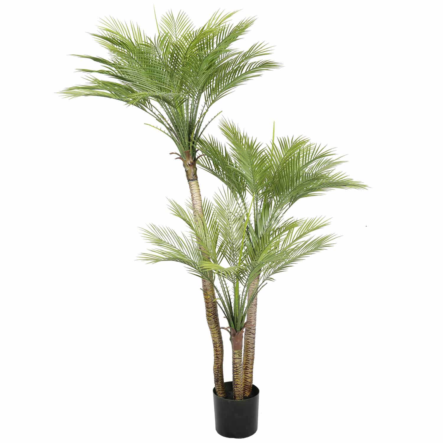 Artificial Parlour Palm Tree 180cm Multi Trunk UV Resistant V637-DP1219775