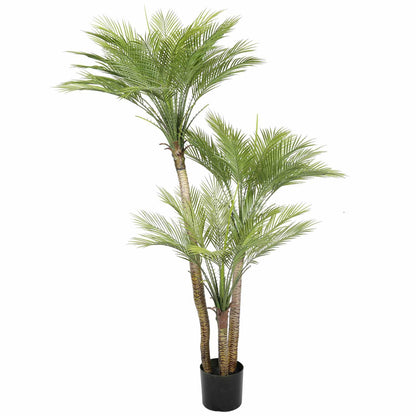 Artificial Parlour Palm Tree 180cm Multi Trunk UV Resistant V637-DP1219775
