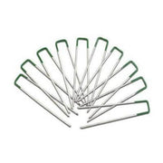 Artificial Grass Roll Pegs / Fake Grass Galvanized Metal Pegs with Green Top 10 Pieces V637-DP1220543