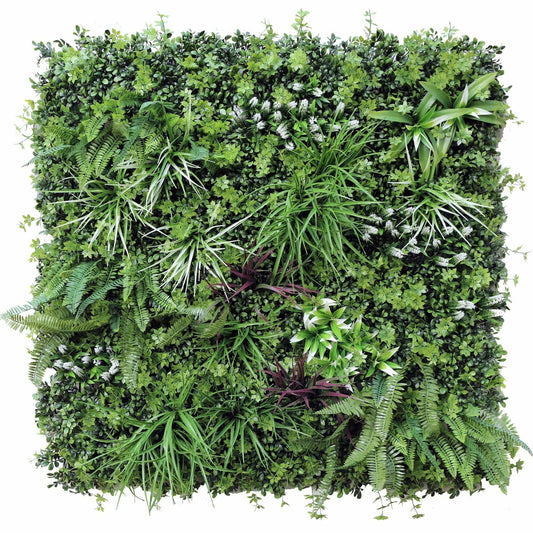 Luxury Vista Green Recycled Vertical Garden / Green Wall UV Resistant Sample V637-DP1220998