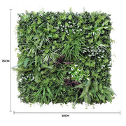 Luxury Vista Green Recycled Vertical Garden / Green Wall UV Resistant Sample V637-DP1220998