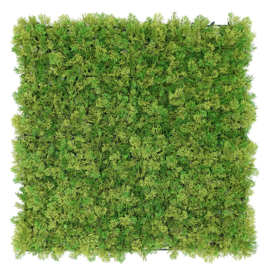 Nearly Natural Two-tone Moss Panel UV Resistant 100cm x 100cm (Back Order Only) V637-DP1225246
