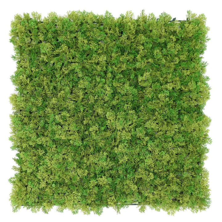 Nearly Natural Two-tone Moss Panel UV Resistant 100cm x 100cm (Back Order Only) V637-DP1225246