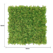 Nearly Natural Two-tone Moss Panel UV Resistant 100cm x 100cm (Back Order Only) V637-DP1225246