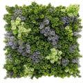 Vivid Purple and Green Moss Panel UV Resistant 100cm x 100cm (Back Order Only) V637-DP1225254