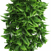 Artificial Dense Hanging Flowering Pothos Bush Vivid Green UV Resistant and Fire Rated 27cm x 72cm V637-DP1239FR