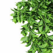 Artificial Dense Hanging Flowering Pothos Bush Vivid Green UV Resistant and Fire Rated 27cm x 72cm V637-DP1239FR