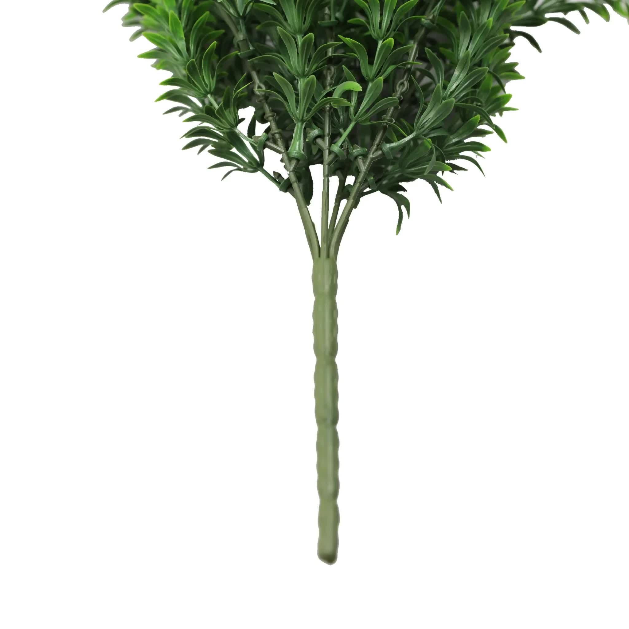 Artificial Hanging Willow Leaf Garland Bush UV Resistant and Fire Rated 18cm x 76cm V637-DP1241FR