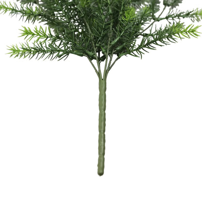 Artificial Hanging Cedar Vine Garland Bush UV Resistant and Fire Rated 20cm x 76cm V637-DP1245FR