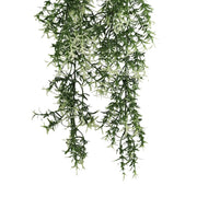 Artificial Hanging Star Jasmine Vine UV Resistant and Fire Rated 20cm x 76cm V637-DP1248FR
