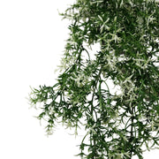 Artificial Hanging Star Jasmine Vine UV Resistant and Fire Rated 20cm x 76cm V637-DP1248FR