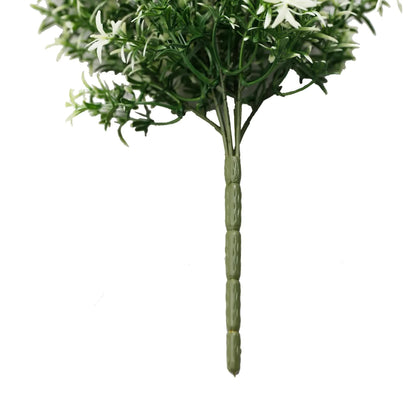Artificial Hanging Star Jasmine Vine UV Resistant and Fire Rated 20cm x 76cm V637-DP1248FR