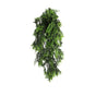 Artificial Hanging Mediterranean Fern Vine UV Resistant and Fire Rated 22cm x 76cm V637-DP1249FR