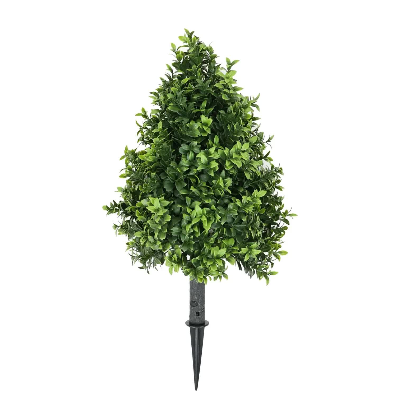 UV Resistant Artificial Planting Topiary & Spike 56cm Width 30cm V637-DP1598899