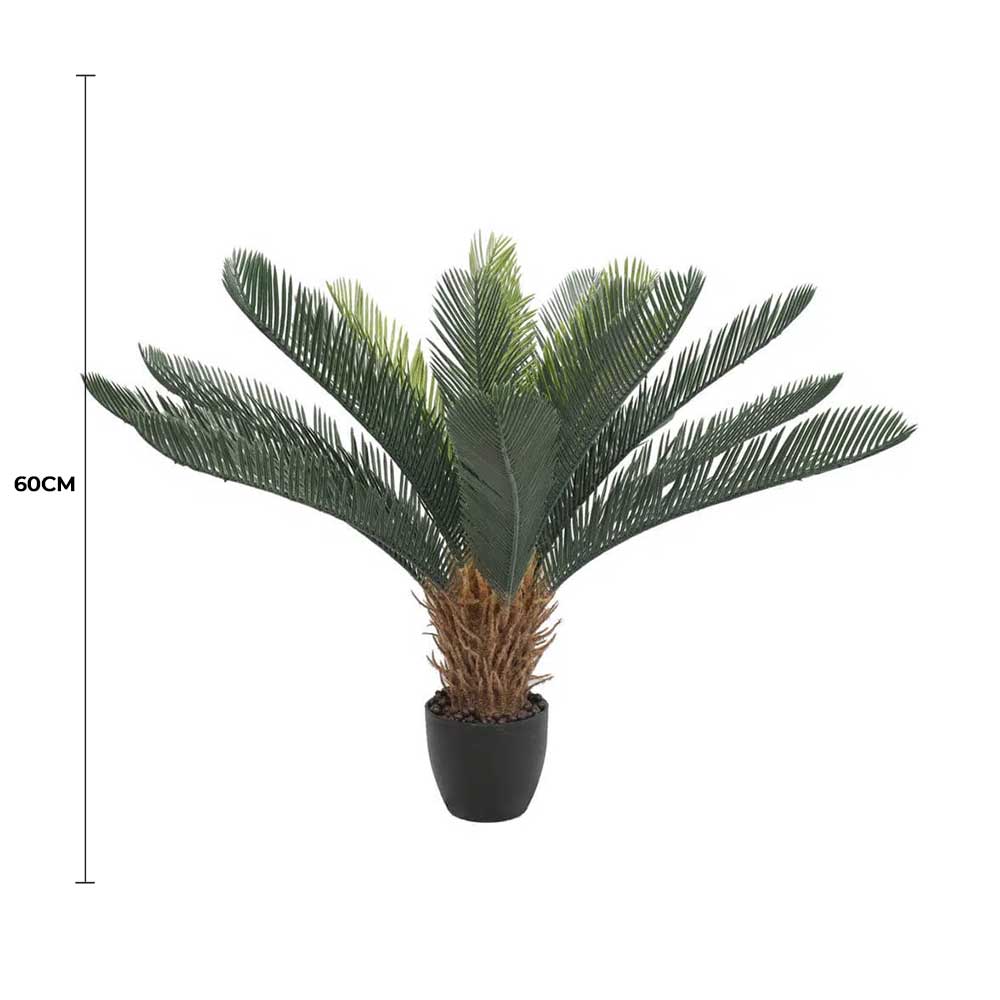 Artificial Cyca (Cycad) Plant 60cm V637-DP1890006