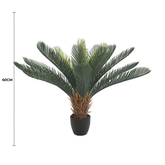 Artificial Cyca (Cycad) Plant 60cm V637-DP1890006