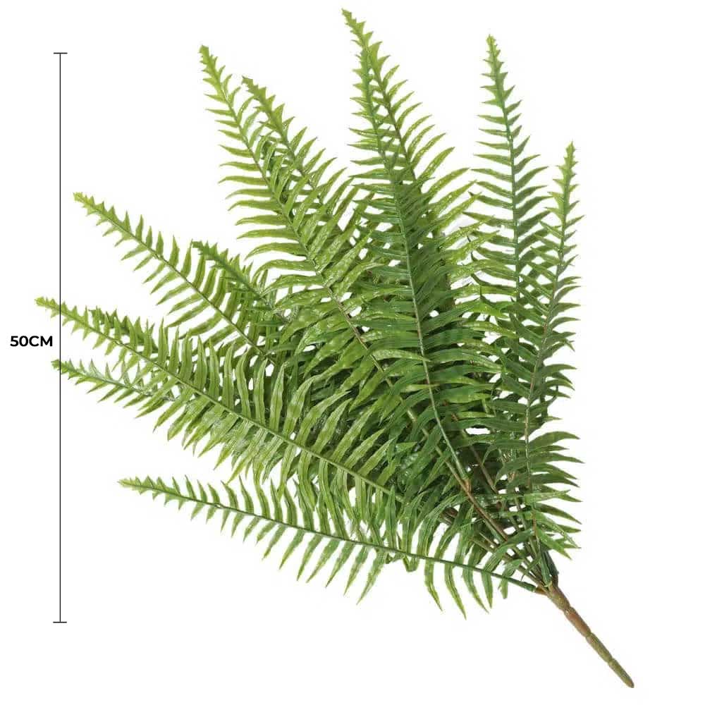 Artificial Fern (Lady Fern) 50cm UV Resistant V637-DP1890029