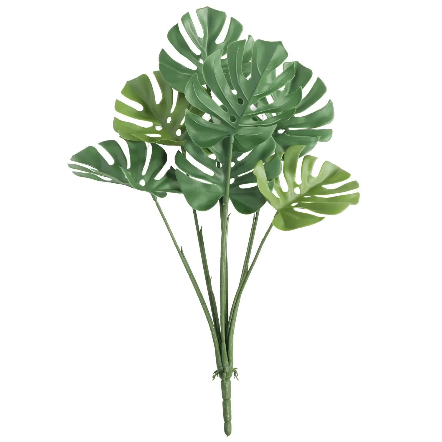 Artificial Monstera Split Leaf Philodendron Plant Stem 60cm UV Resistant V637-DP189156