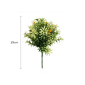 Artificial Dwarf Japanese Golden Yew UV Resistant 27cm V637-DP22570