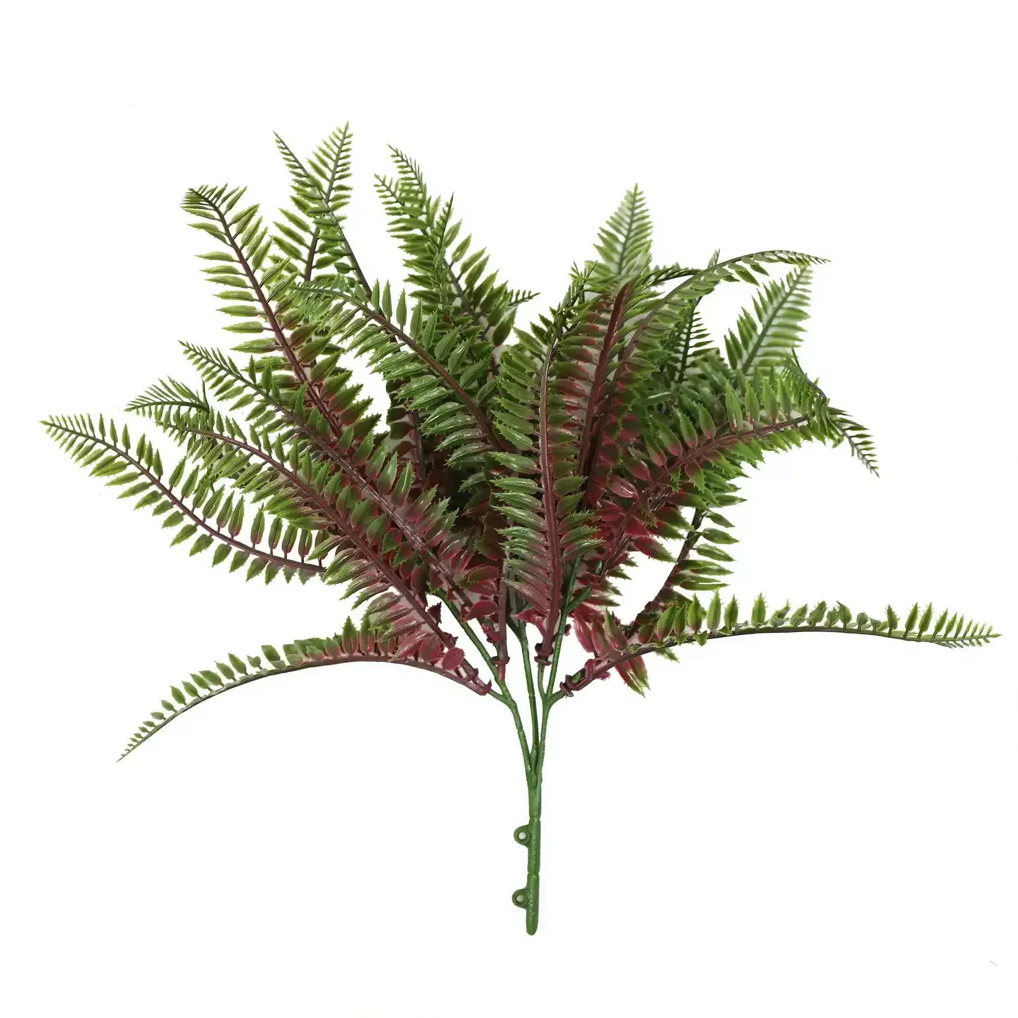 Artificial Royal Purple Fern Stem UV Resistant 33cm V637-DP22571