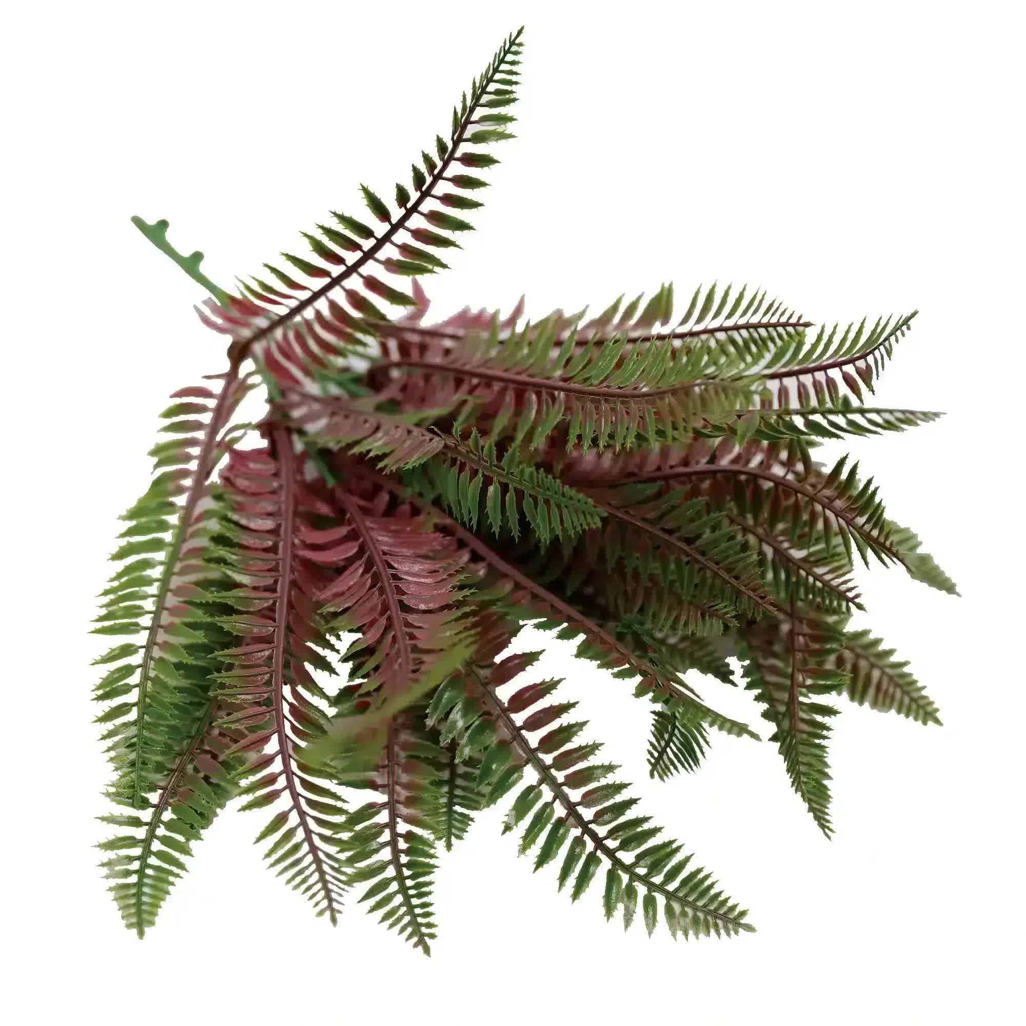 Artificial Royal Purple Fern Stem UV Resistant 33cm V637-DP22571