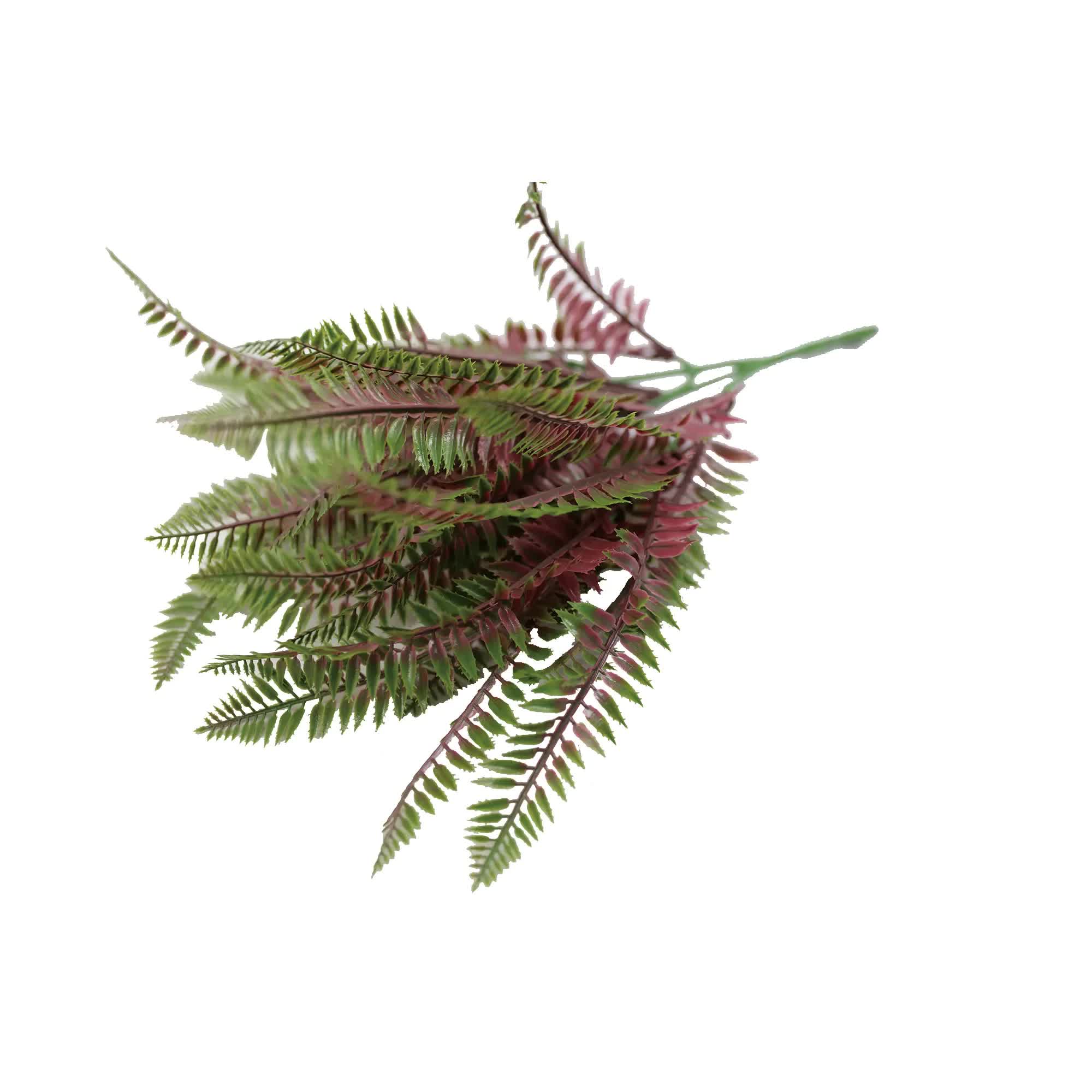 Artificial Royal Purple Fern Stem UV Resistant 33cm V637-DP22571