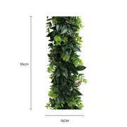Artificial Extendable Hanging Wreath UV Resistant 55cm V637-DP22572