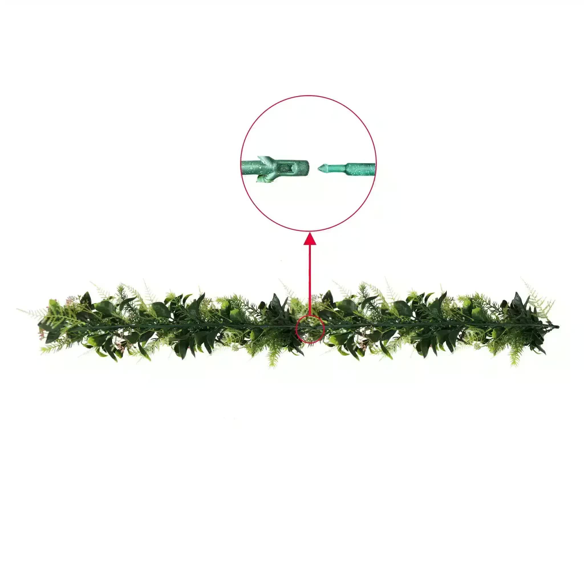 Artificial Extendable Hanging Flowering Cedar Vine UV Resistant 55cm V637-DP22573