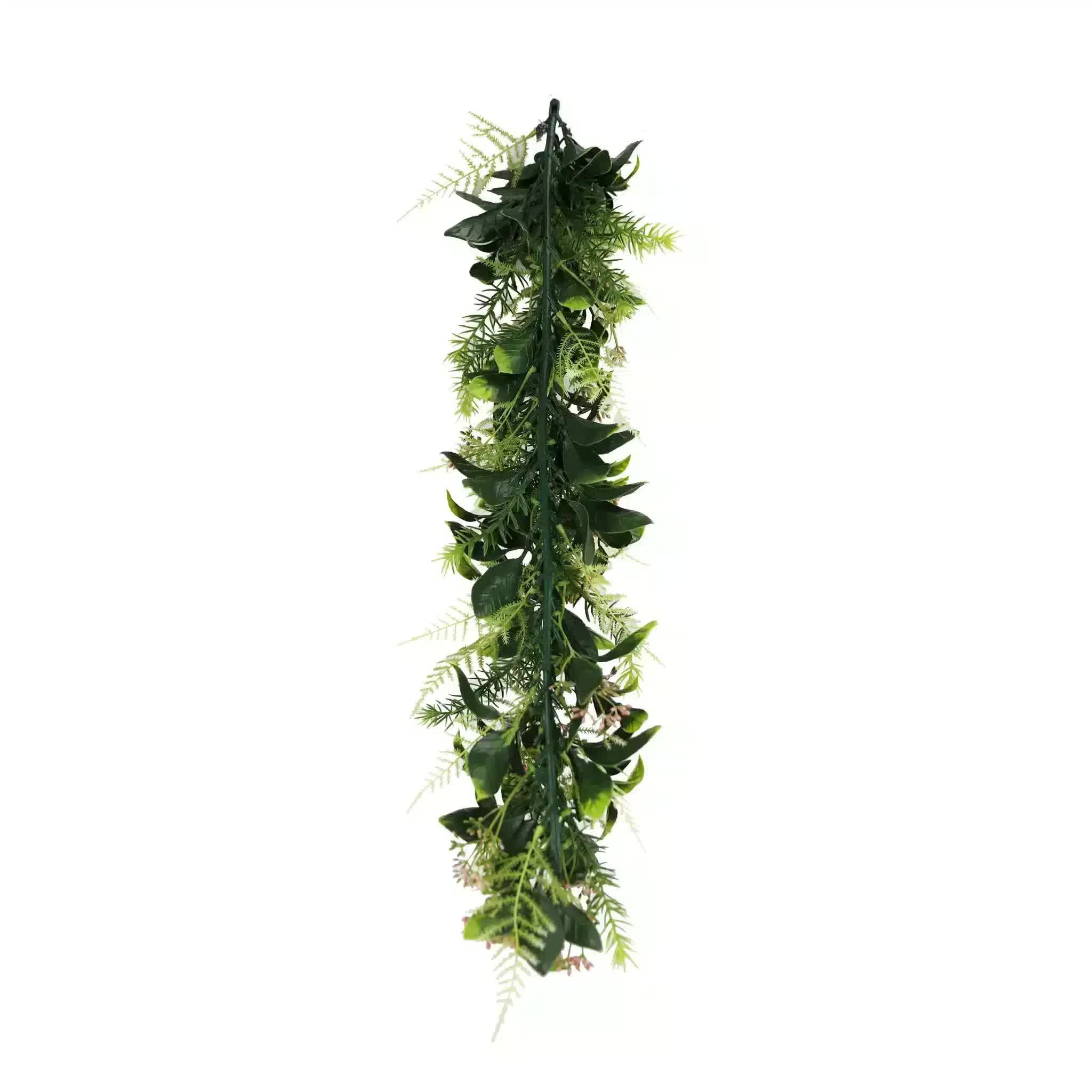 Artificial Extendable Hanging Flowering Cedar Vine UV Resistant 55cm V637-DP22573