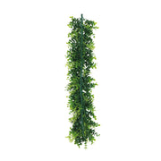 Artificial Extendable Hanging Flowering White Eucalyptus Vine UV Resistant 55cm V637-DP22574