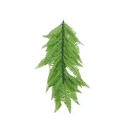 Artificial Extendable Hanging Bright Green Hanging Fern Bush Vine UV Resistant 55cm V637-DP22575