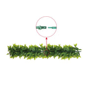 Artificial Extendable Hanging Pink Flowering Violet Garland UV Resistant 55cm V637-DP22577