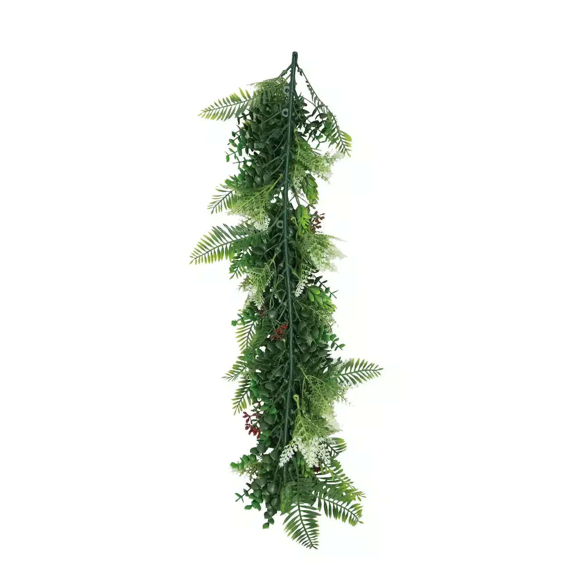 Artificial Extendable Hanging Christmas Garland UV Resistant 55cm V637-DP22578