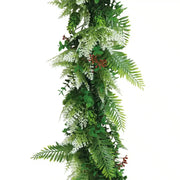Artificial Extendable Hanging Christmas Garland UV Resistant 55cm V637-DP22578