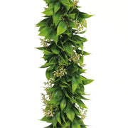 Artificial Extendable Hanging Flowering Star Jasmine Garland UV Resistant 55cm V637-DP22579