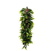 Artificial Extendable Hanging Flowering Pepperberry Garland UV Resistant 55cm V637-DP22580