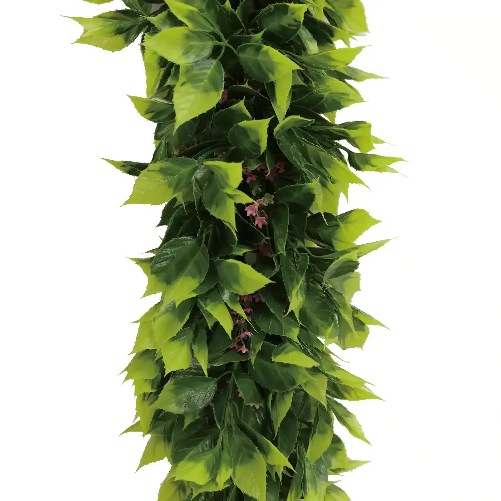 Artificial Extendable Hanging Flowering Pepperberry Garland UV Resistant 55cm V637-DP22580