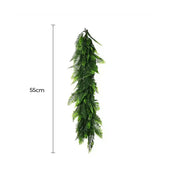 Artificial Extendable Hanging Bracken Fern Garland UV Resistant 55cm V637-DP22581