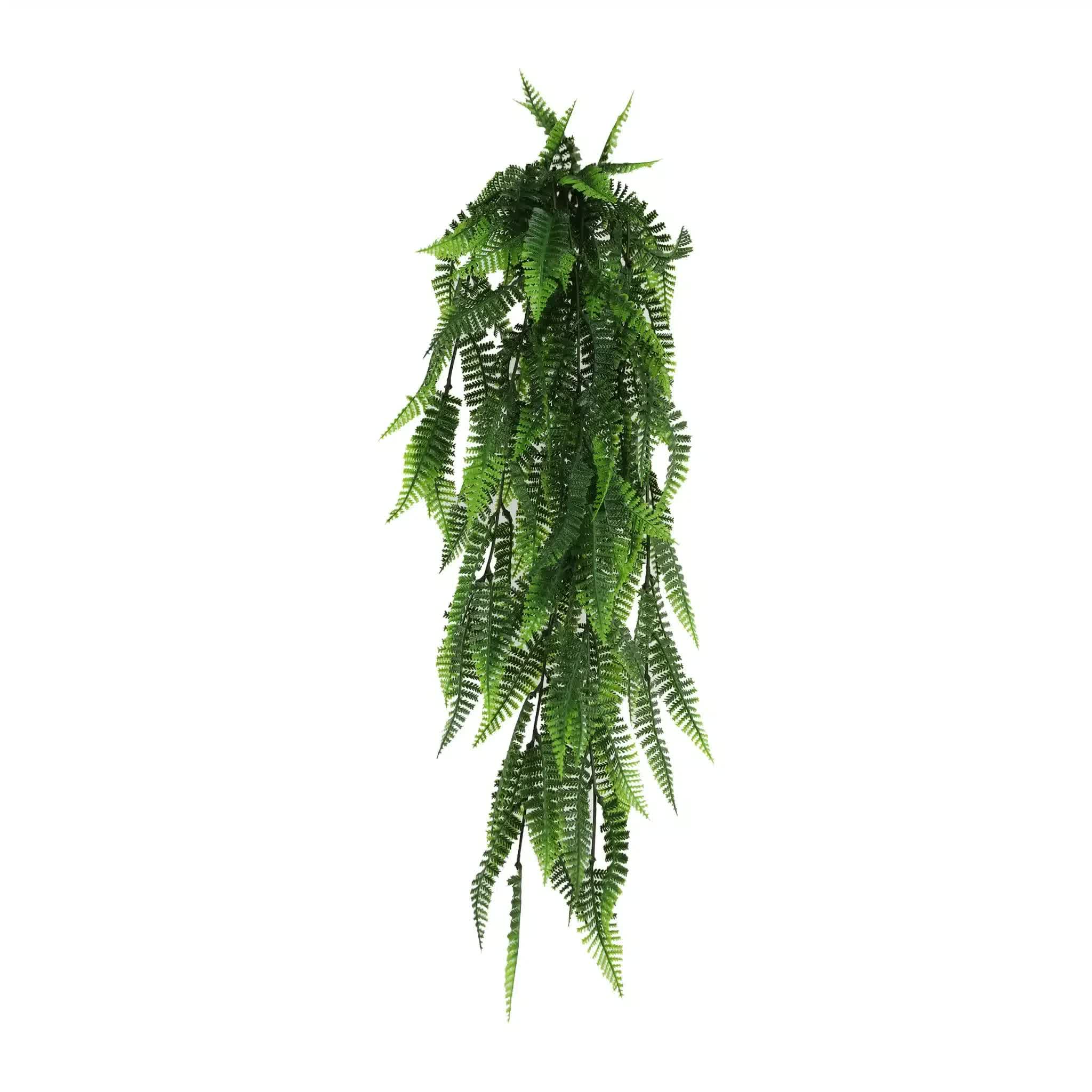Artificial Hanging Bracken Fern Stem UV Resistant 77 cm V637-DP22584
