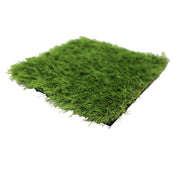 9 Pieces of Interconnecting Artificial Grass Decking Tiles (UV Resistant) 30cm x 30cm V637-DP23546
