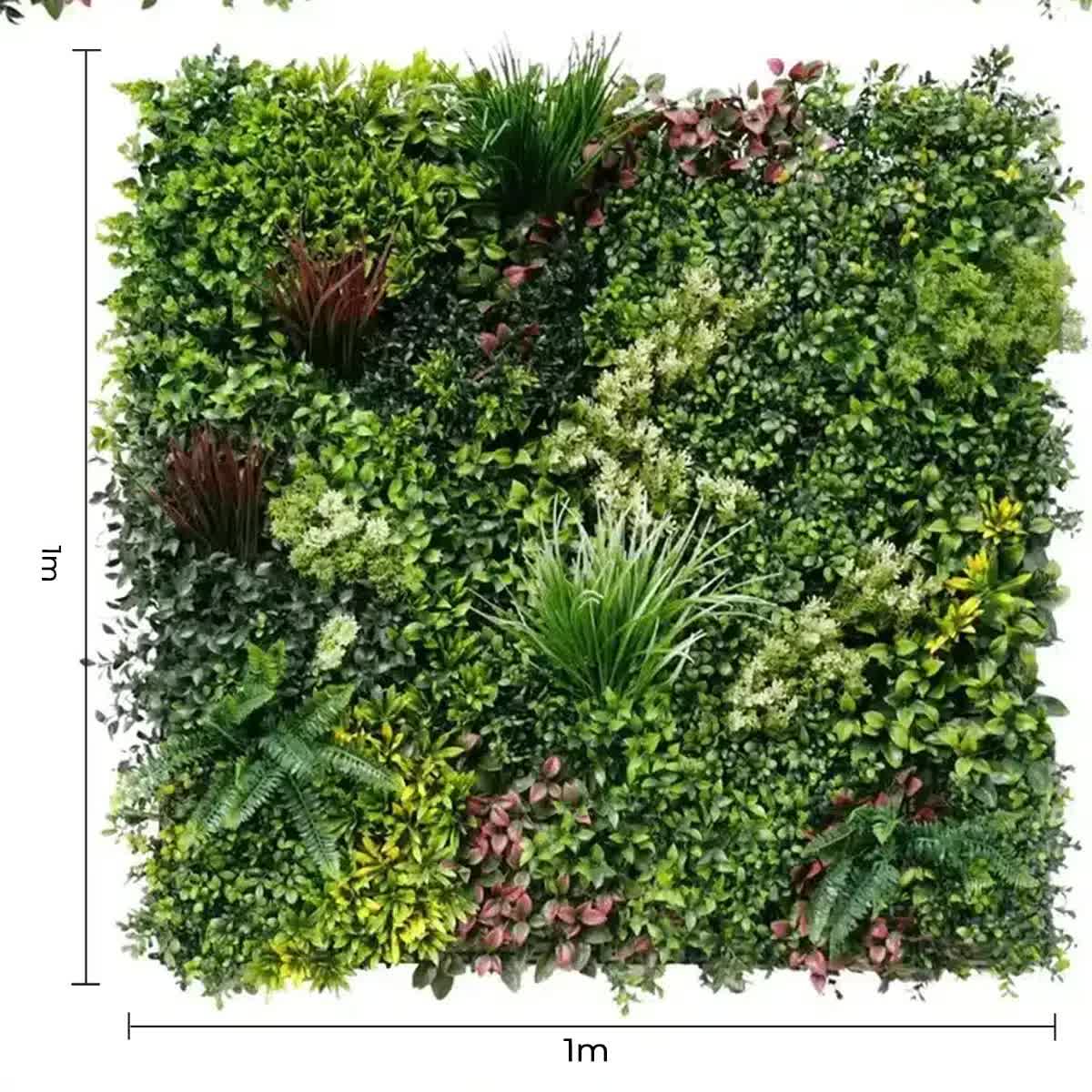 Luxury Triptych Vertical Garden / Living Wall Set 3 of Pieces 1m x 1m (3 SQM Set) UV Resistant V637-DP27891019