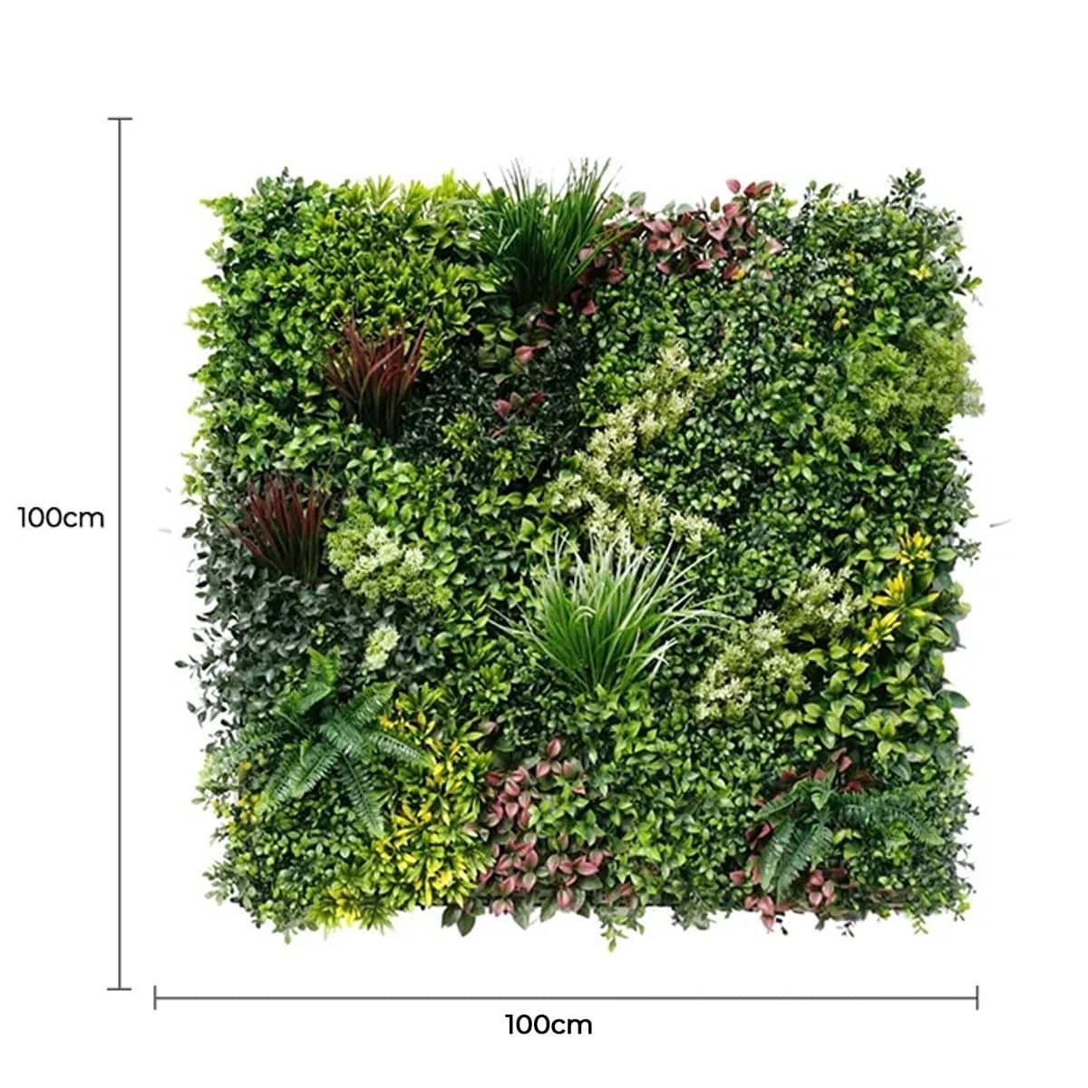 Luxury Triptych Vertical Garden / Living Wall Set 3 of Pieces 1m x 1m (3 SQM Set) UV Resistant V637-DP27891019
