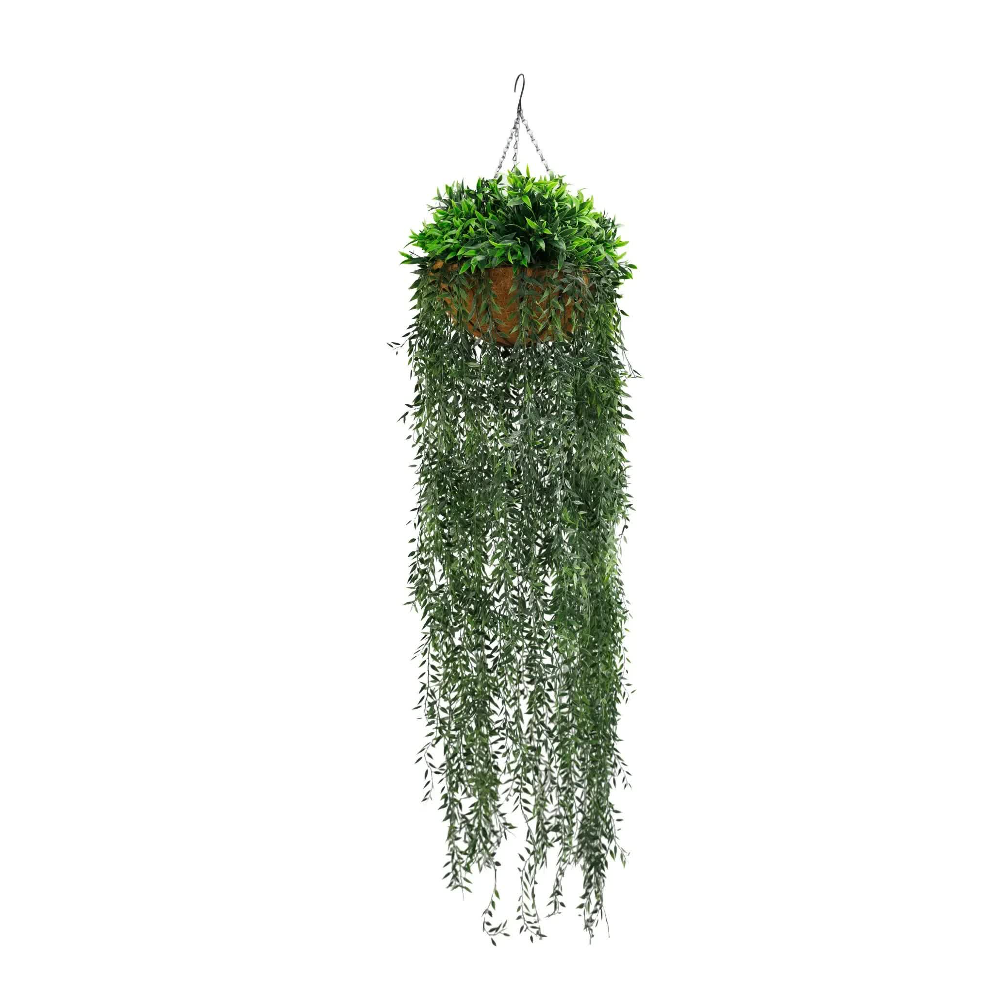 Artificial Hanging Fern Basket UV Resistant 35cm x 140cm V637-DP27936
