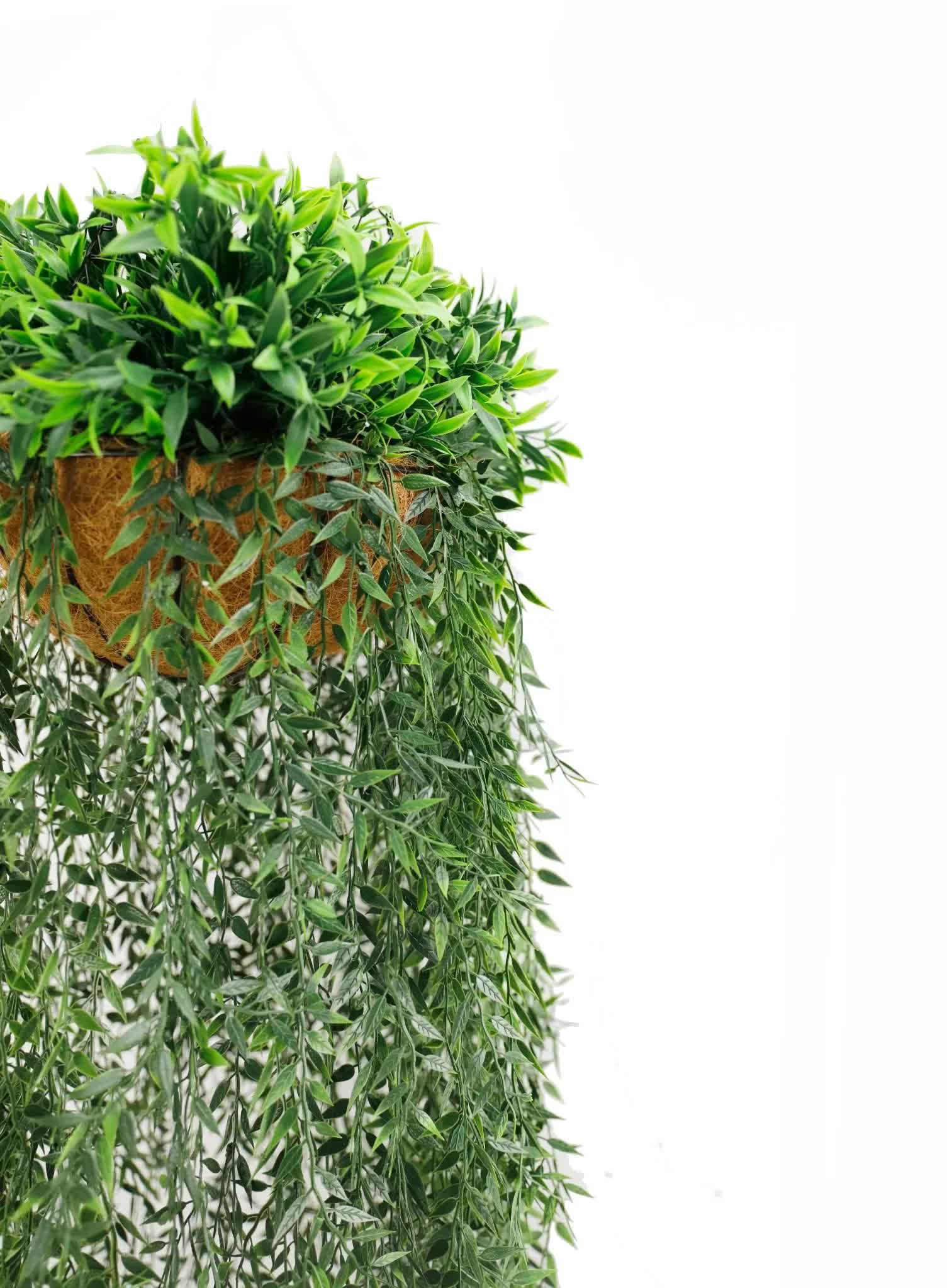 Artificial Hanging Fern Basket UV Resistant 35cm x 140cm V637-DP27936