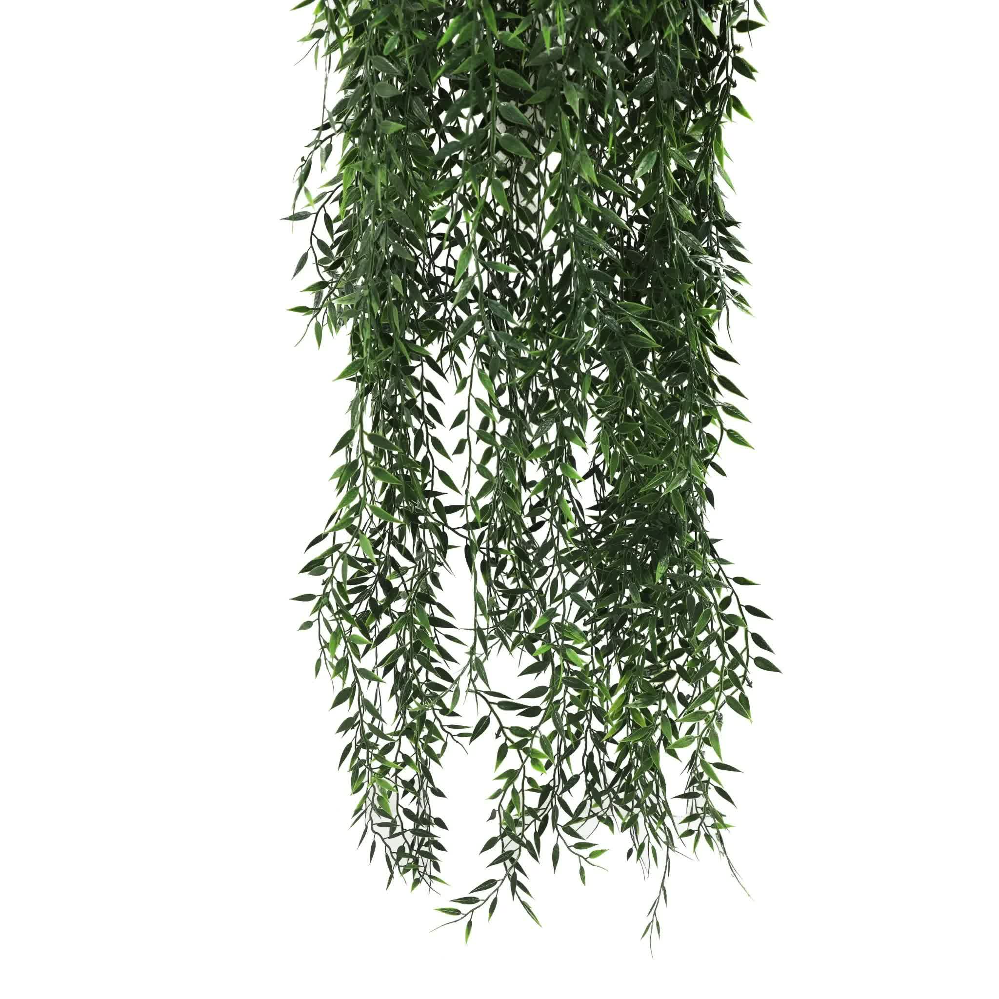 Artificial Hanging Fern Basket UV Resistant 26cm x 135cm V637-DP27937