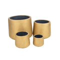 Elegant Gold Planters / Gold Pots Set of 4 V637-DP288979