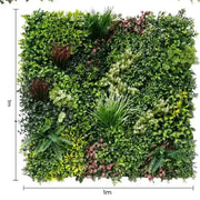 [Draft] Luxury Triptych Vertical Garden / Living Wall Set 3 of Pieces 1m x 1m (3 SQM Set) UV Resistant V637-DP294412