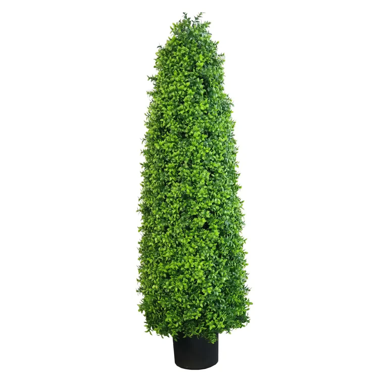 Premium Artificial 120cm Bright Buxus Tree UV Resistant V637-DP29653