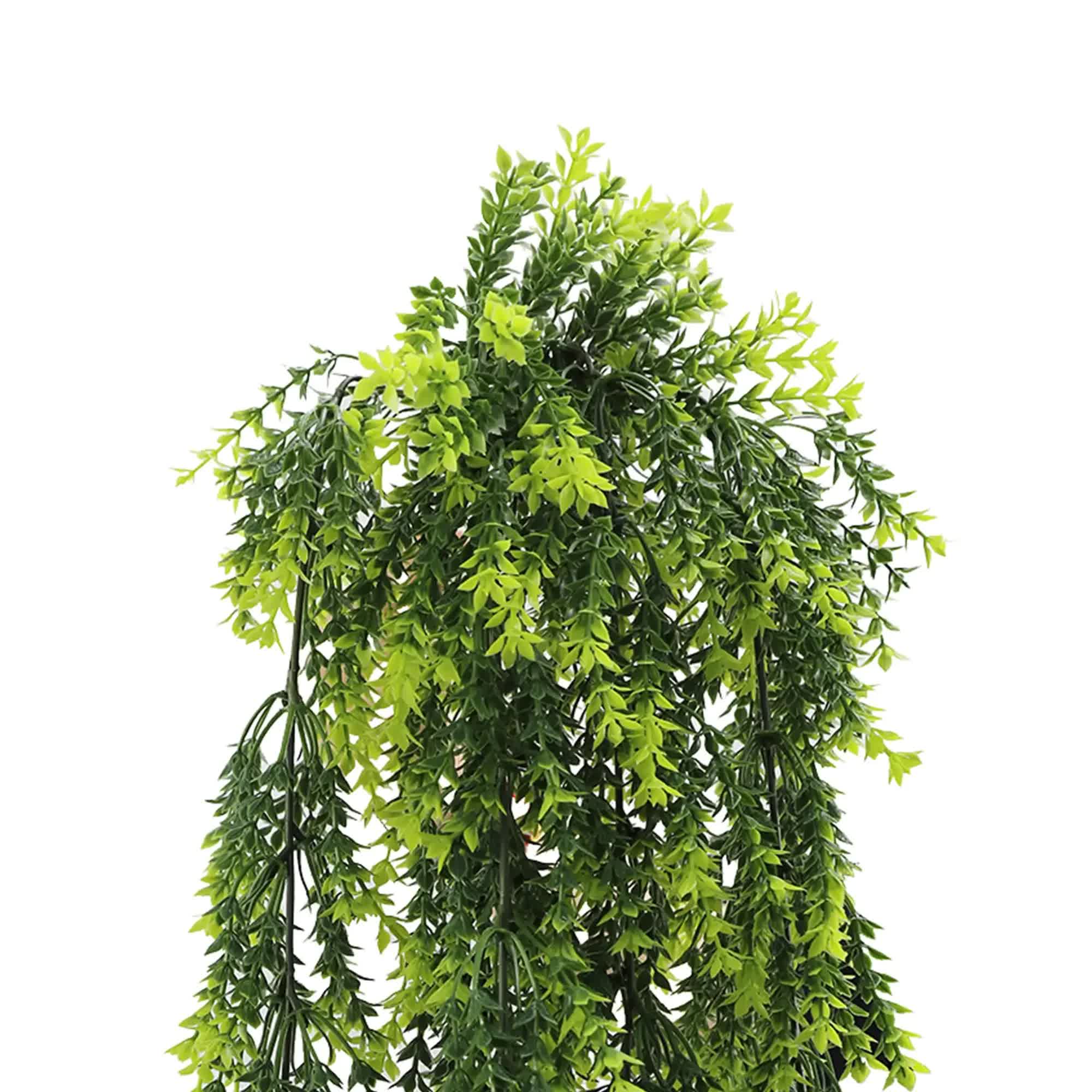 Artificial Mixed Green Evergreen Foliage 77cm UV Resistant V637-DP30003