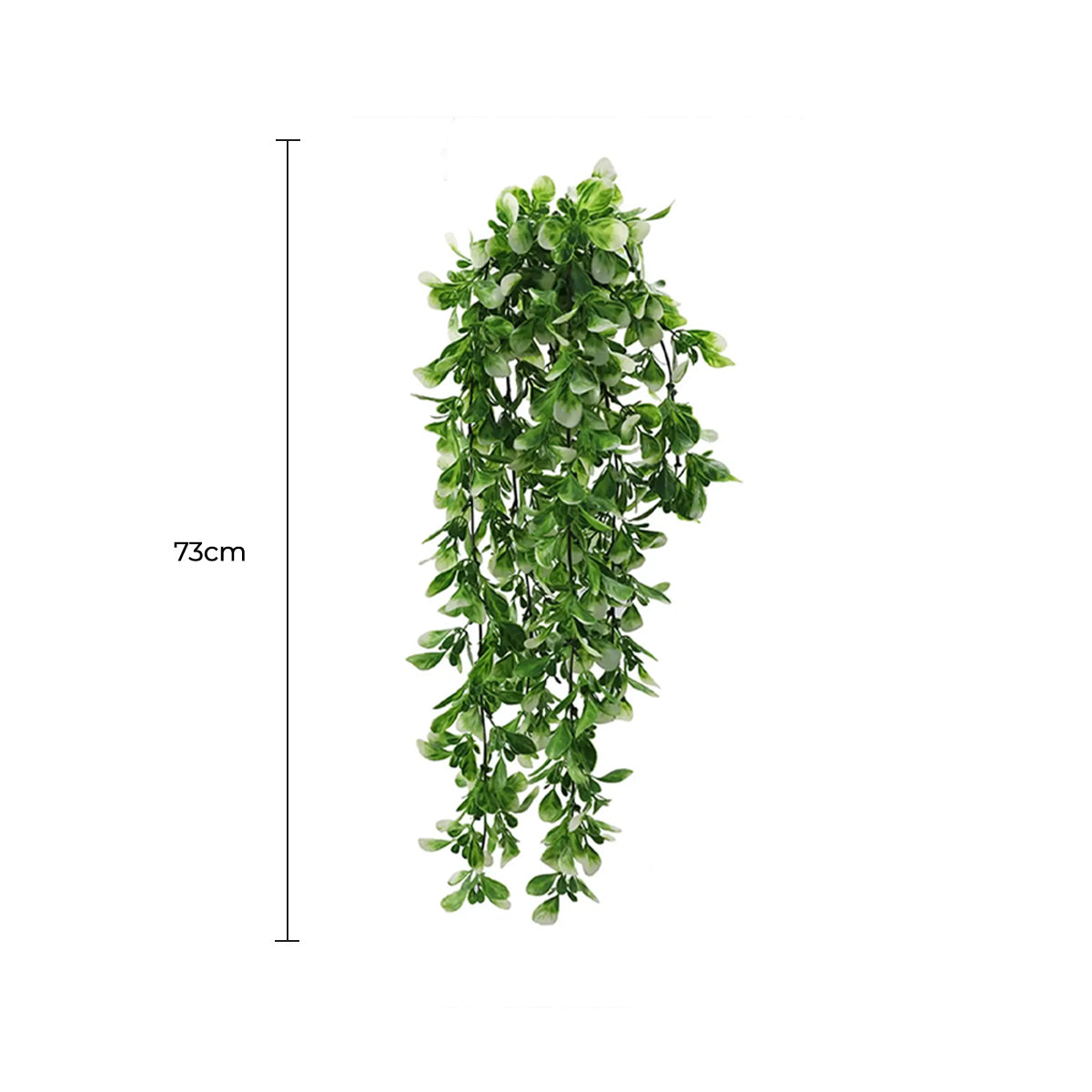 Artificial Mixed Green & White Hanging Jasmine 73cm UV Resistant V637-DP30005